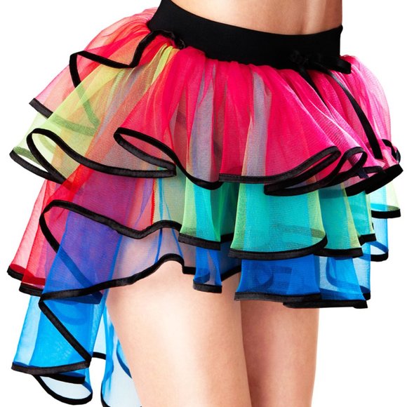 Rainbow Layered Tutu Skirt - Picture 1 of 3
